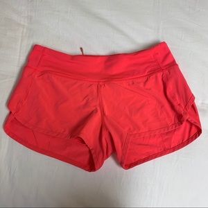 Hot pink LULU shorts